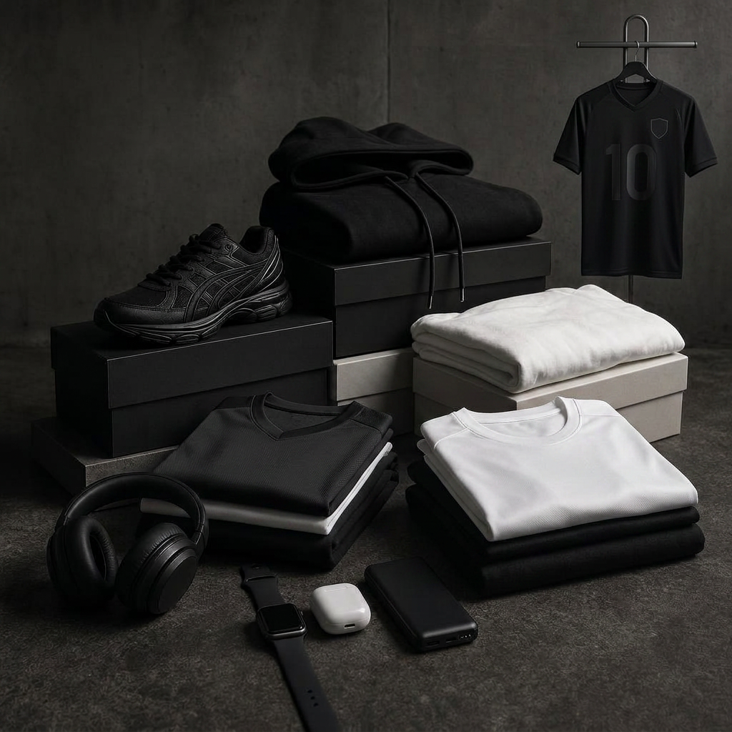 Seleção de streetwear, sneakers e tecnologia da ReStore PT